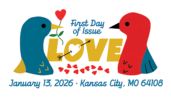USPS, Love Stamp cancel Love Cancel, USPS