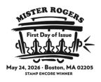 USPS, Mister Rogers stamp cancel Mister Rogers stamp cancel, USPS