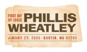 USPS, Phillis Wheatley Stamp cancel Phillis Wheatley Cancel, USPS