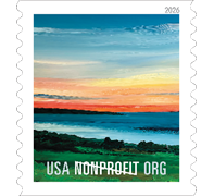 Summer Sunset Stamp